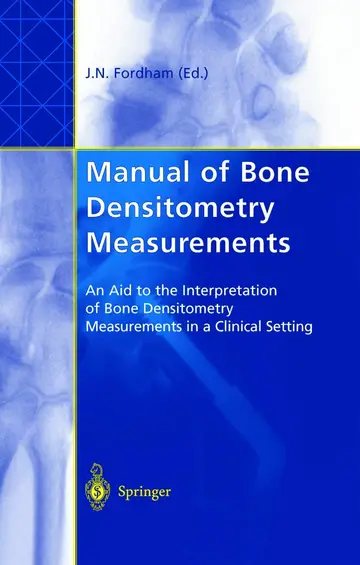 Cover of Manual of Bone Densitometry Measurements