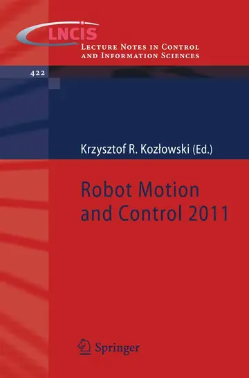 Cover of Robot Motion and Control 2011