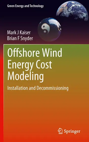 Cover of Offshore Wind Energy Cost Modeling