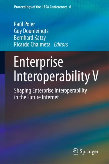 Cover of Enterprise Interoperability V