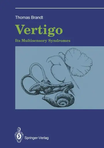 Cover of Vertigo Its Multisensory Syndromes
