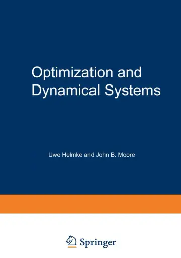 Cover of Optimization and Dynamical Systems