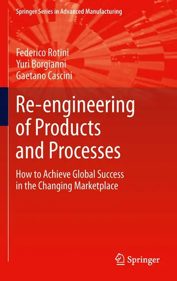 Cover of Re-engineering of Products and Processes