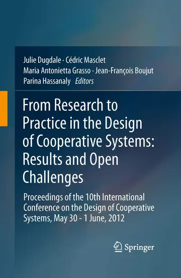 Cover of From Research to Practice in the Design of Cooperative Systems