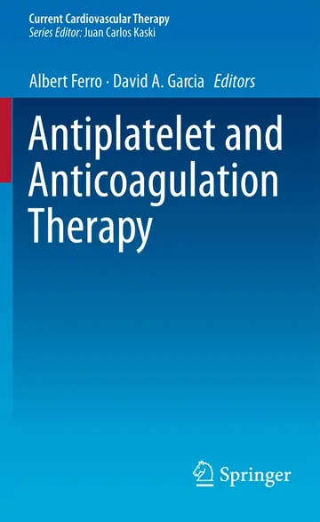 Cover of Antiplatelet and Anticoagulation Therapy (pb 2013)