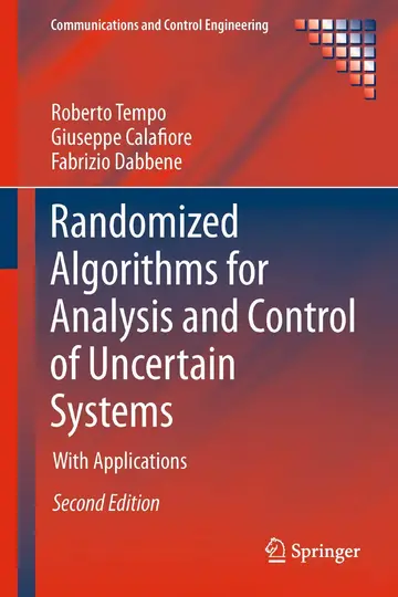 Cover of Randomized Algorithms for Analysis and Control of Uncertain Systems