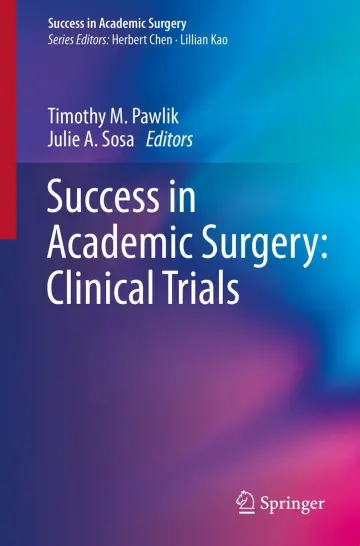 Cover of Success in Academic Surgery