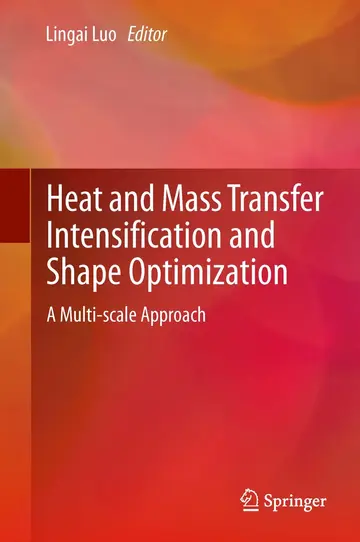 Cover of Heat and Mass Transfer Intensification and Shape Optimization