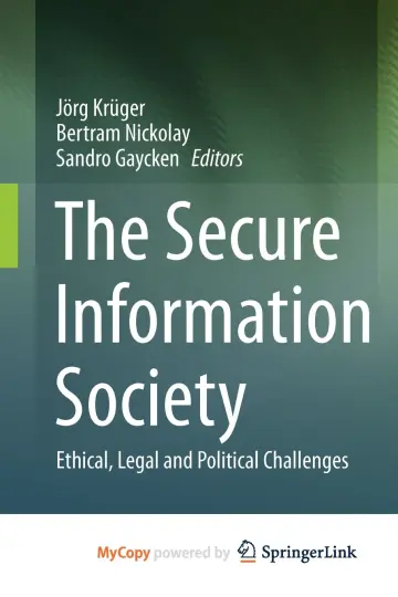 Cover of The Secure Information Society