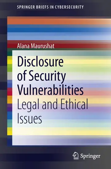 Cover of Disclosure of Security Vulnerabilities