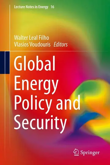 Cover of Global Energy Policy and Security