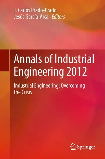 Cover of Annals of Industrial Engineering 2012