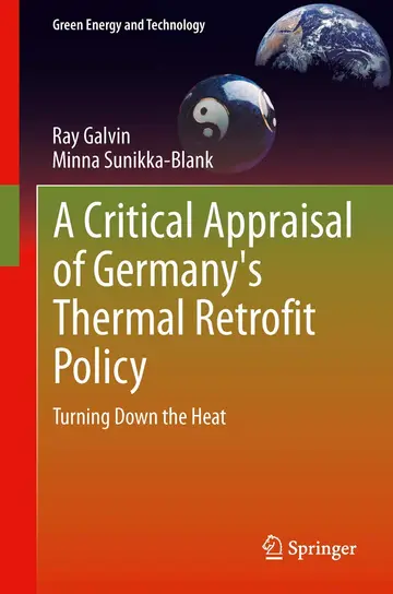 Cover of A Critical Appraisal of Germany's Thermal Retrofit Policy