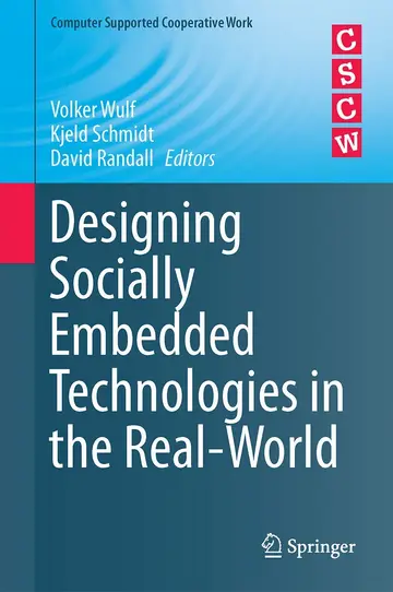 Cover of Designing Socially Embedded Technologies in the Real-World