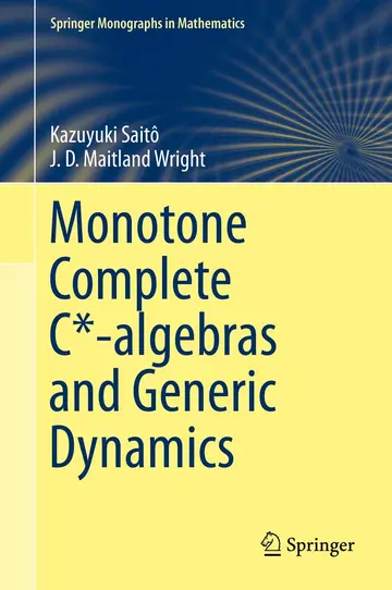 Cover of Monotone Complete C*-algebras and Generic Dynamics