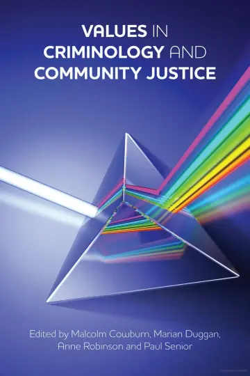 Cover of Values in Criminology and Community Justice