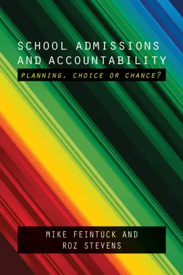 Cover of School Admissions and Accountability