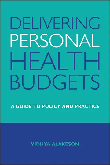 Cover of Delivering Personal Health Budgets