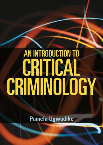 Cover of An Introduction to Critical Criminology