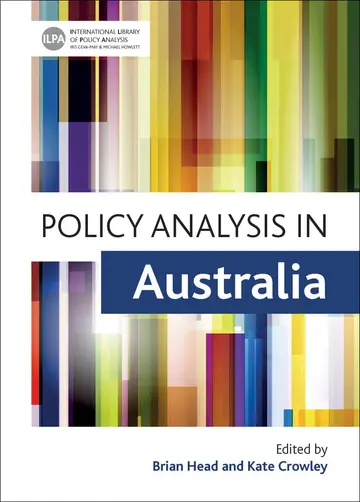 Cover of Policy Analysis in Australia