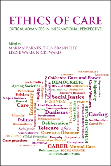Cover of Ethics of Care