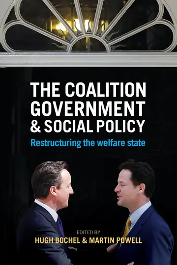 Cover of The Coalition Government and Social Policy