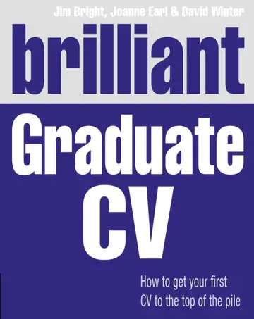 Cover of Brilliant Graduate CV