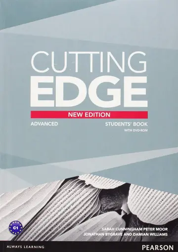 Cover of Cutting Edge Advanced New Edition Students' Book and DVD Pack