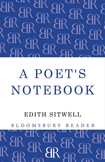 Cover of A Poet's Notebook