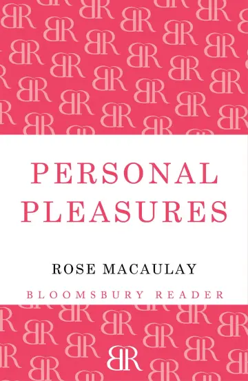 Cover of Personal Pleasures