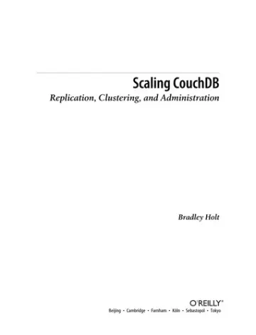 Cover of Scaling Couchdb