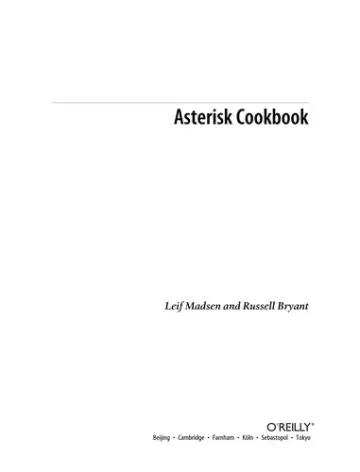 Cover of Asterisk Cookbook