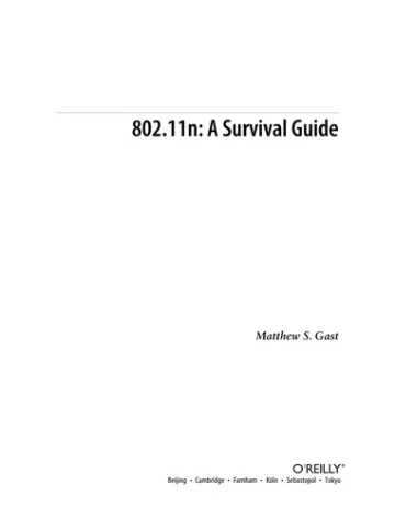 Cover of 802.11n