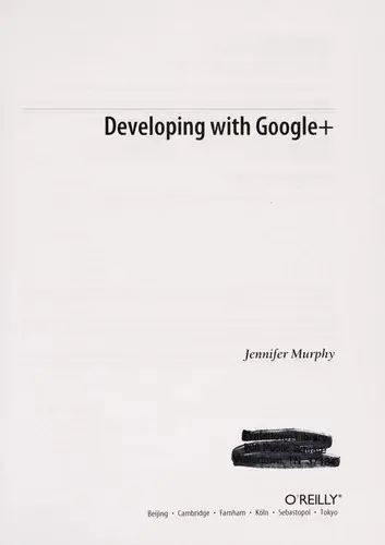 Cover of Developing with Google+