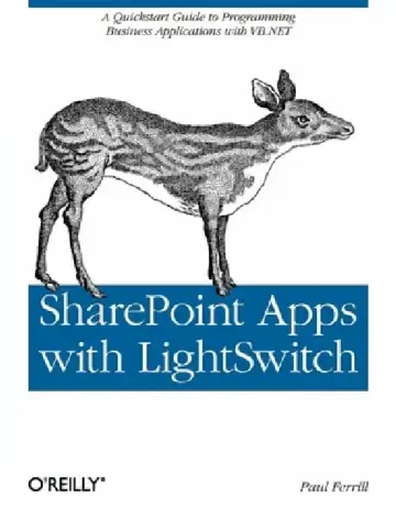 Cover of SharePoint Apps with Lightswitch