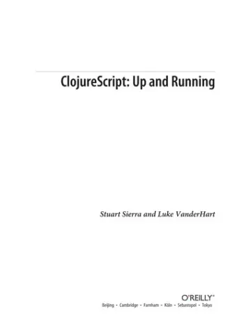 Cover of Clojurescript
