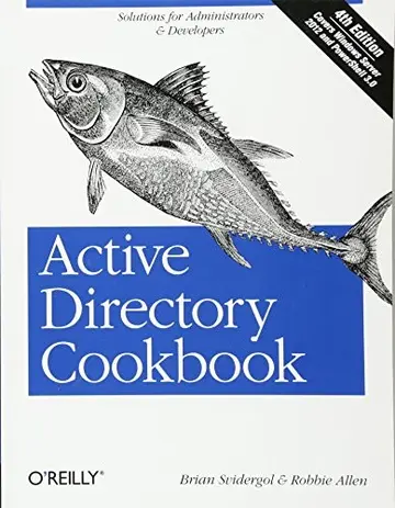 Cover of Active Directory Cookbook 4ed
