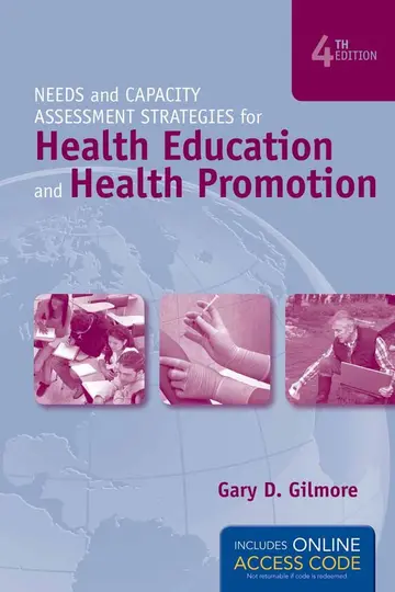 Cover of Needs and Capacity Assessment Strategies for Health Education and Health Promotion - BOOK ALONE