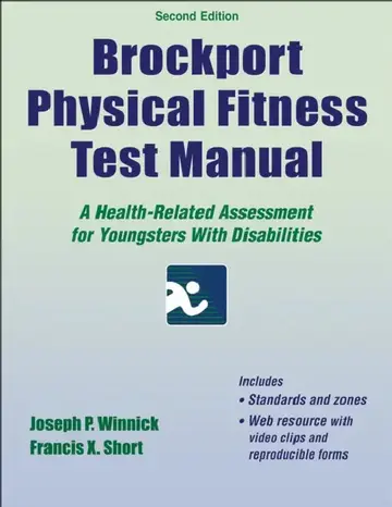 Cover of Brockport Physical Fitness Test Manual