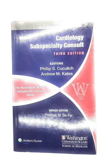 Cover of The Washington Manual Cardiology Subspecialty Consult