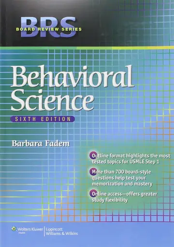 Cover of Behavioral Science