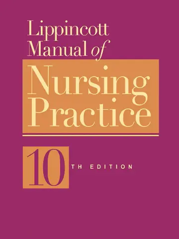 Cover of Lippincott Manual of Nursing Practice 10