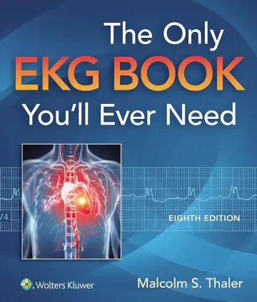 Cover of The Only Ekg Book You Will Ever Need 8Ed