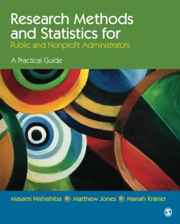 Cover of Research Methods and Statistics for Public and Nonprofit Administrators