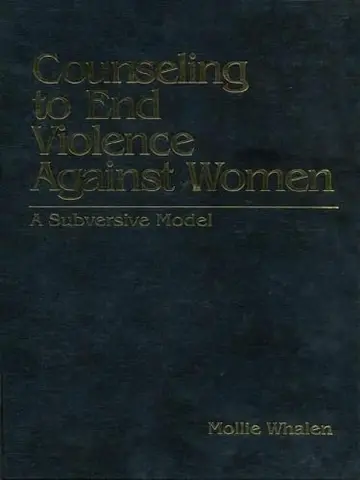 Cover of Counseling to End Violence Against Women