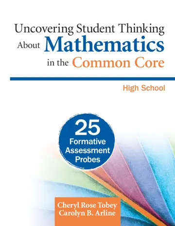 Cover of Uncovering Student Thinking About Mathematics in the Common Core, High School