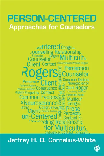Cover of Person-Centered Approaches for Counselors
