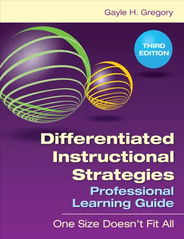 Cover of Differentiated Instructional Strategies Professional Learning Guide