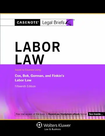Cover of Labor Law