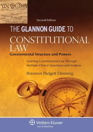 Cover of The Glannon Guide to Constitutional Law